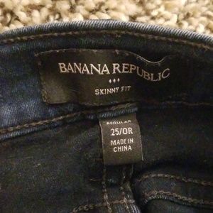 High rise skinny jean